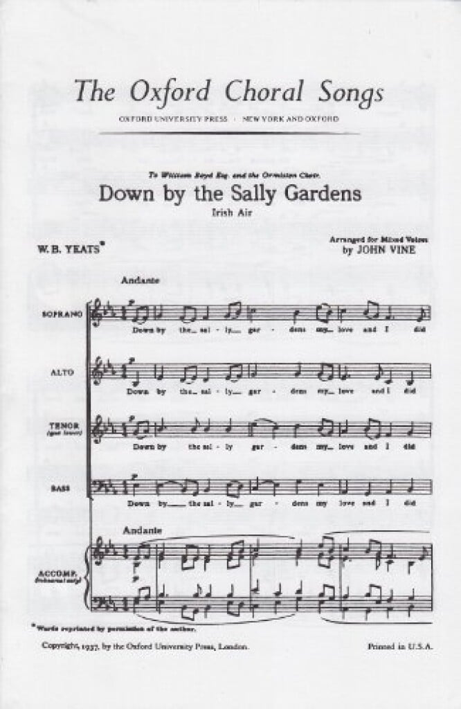 Down By The Sally Gardens